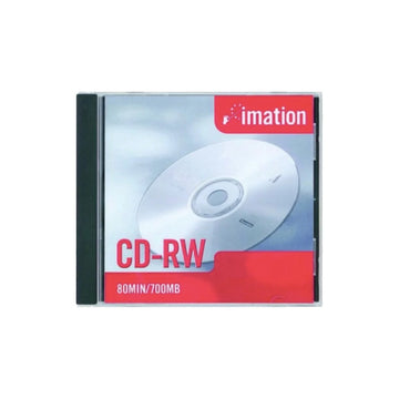 Imation CD-RW, 52x / 700MB / 80Min, in jewel case