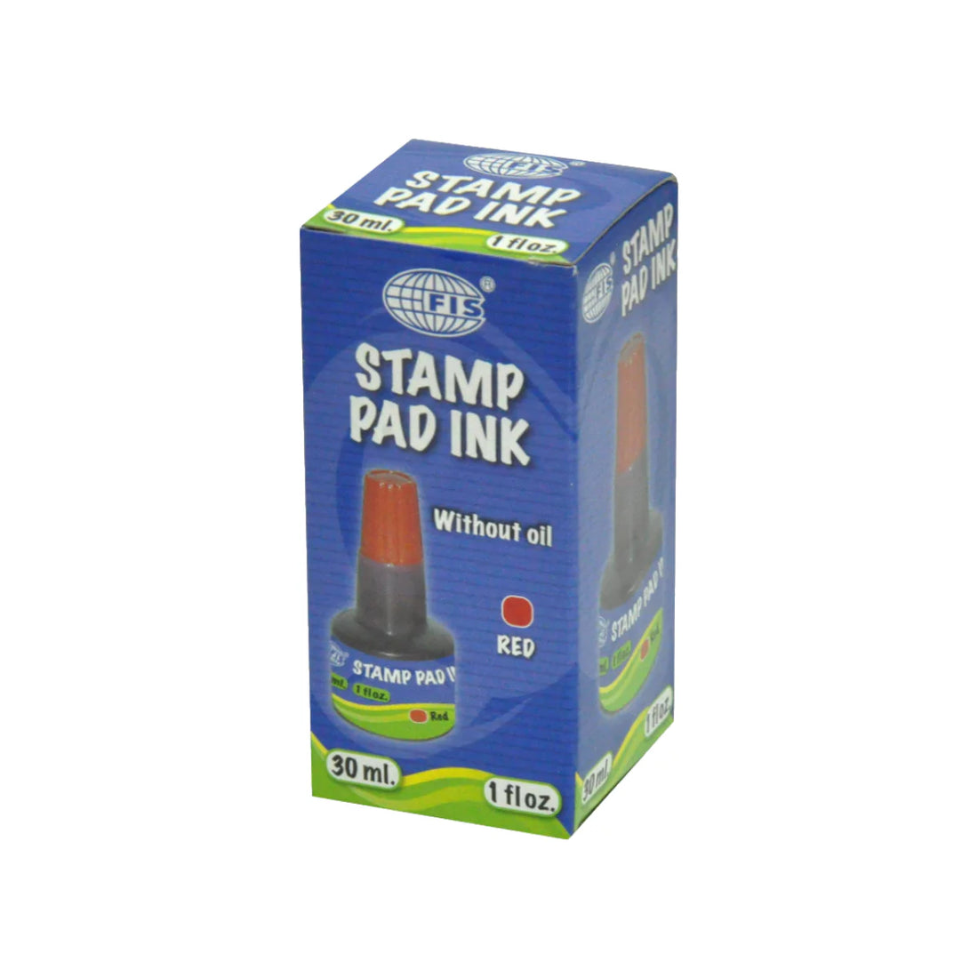 FIS Stamp Pad Ink, 30ml, Red (Copy)