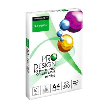 PRO-DESIGN Premium Paper A4, 200gsm, 250sheets/pack, White (Copy)
