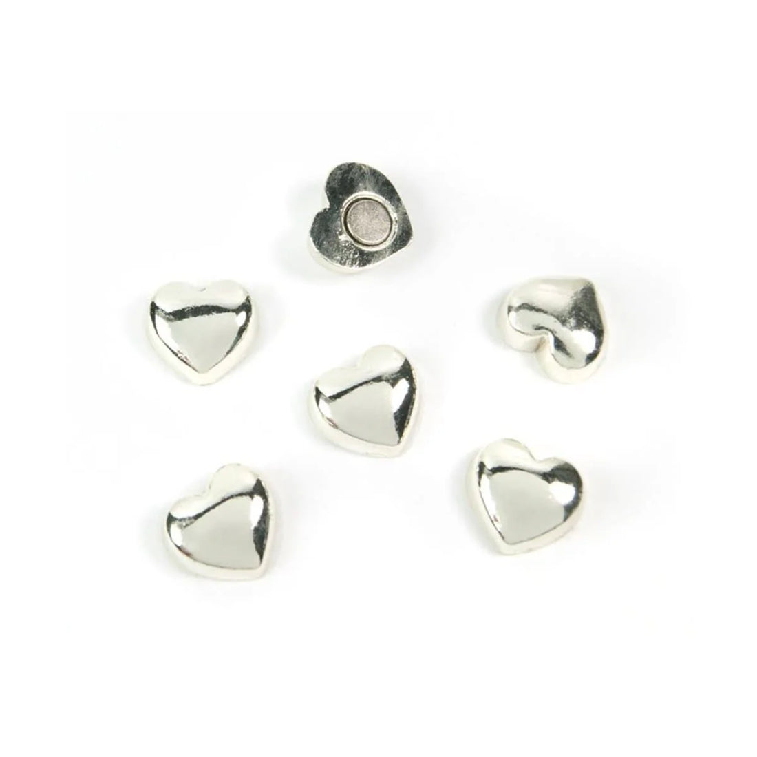 Trendform Magnets SWEETHEART, 6/pack, Silver