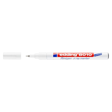 Edding 8010 X-ray Marker, 0.8mm Bullet Tip, White