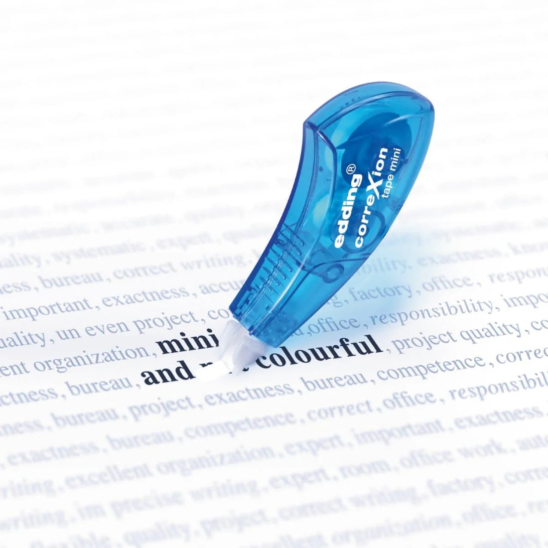 Edding 7506 CorreXion Tape Mini, 5mm x 6m, available in Blue, Green or Pink