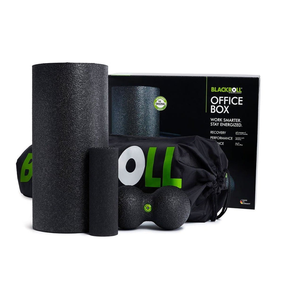 BLACKROLLĀ® OFFICE BOX training and wellbeing, Set of 5