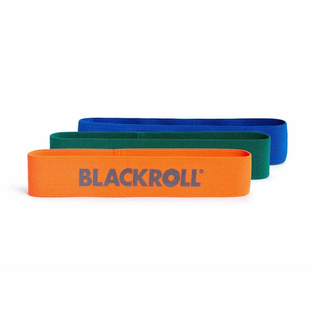 BLACKROLLĀ® LOOP BAND SET, Set of 3, Blue/Green/Orange