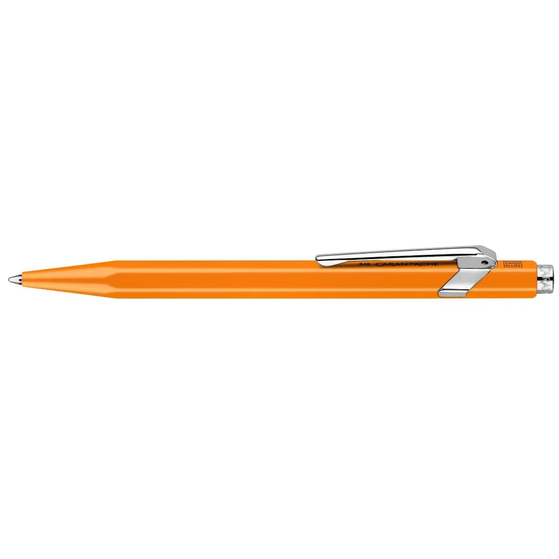 CARAN d'ACHE 849 Ballpoint Pen, 0.25mm, Fluo Orange