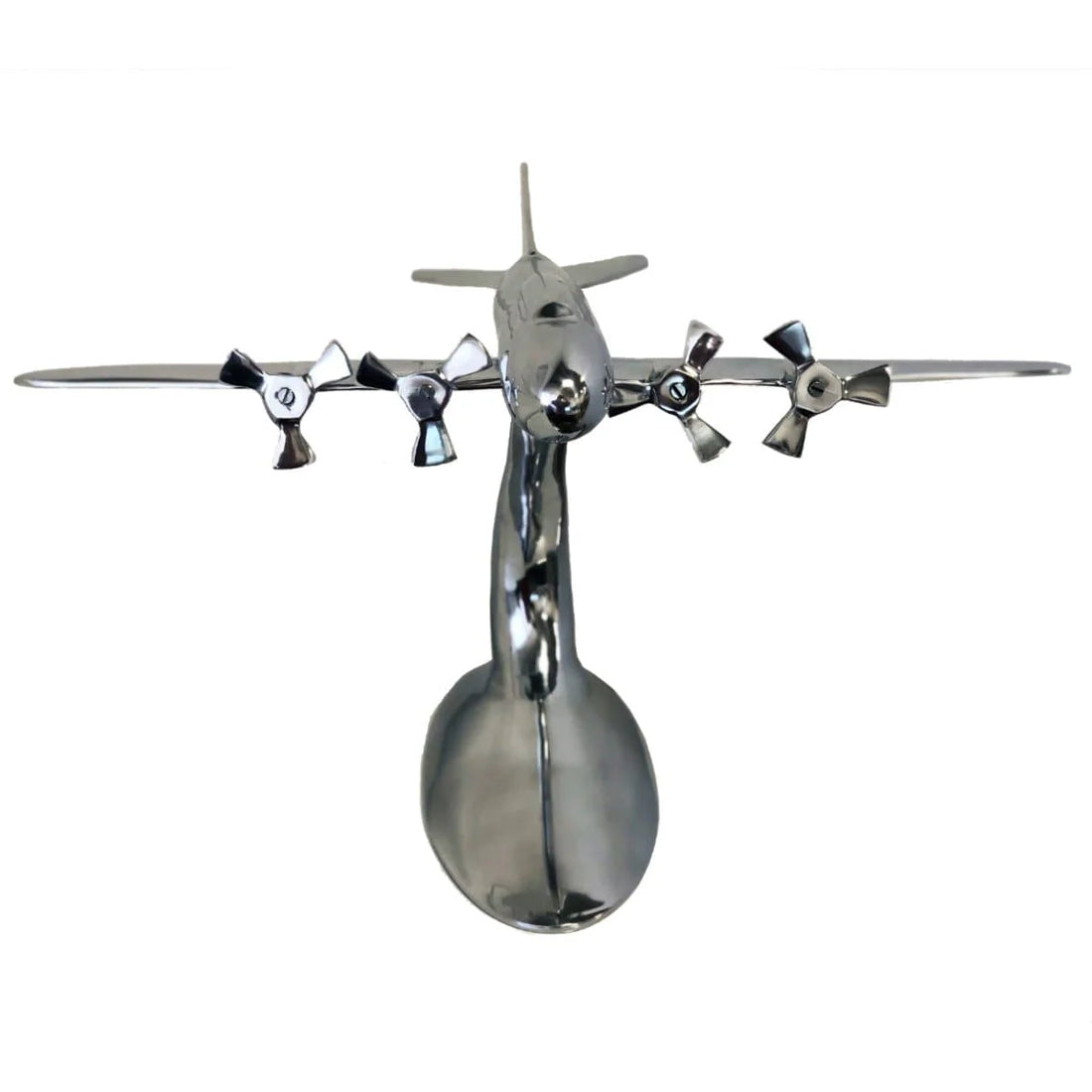 Deco AIRPLANE, 49 x 31 x 23 cm, Aluminium Polished