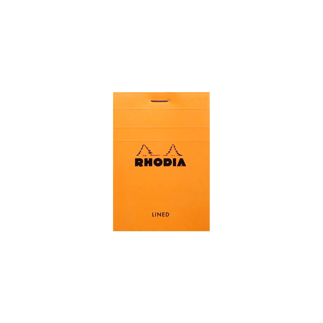 RHODIA Notepad, Lined, 80gsm, 80/pages, Orange, Assorted Sizes