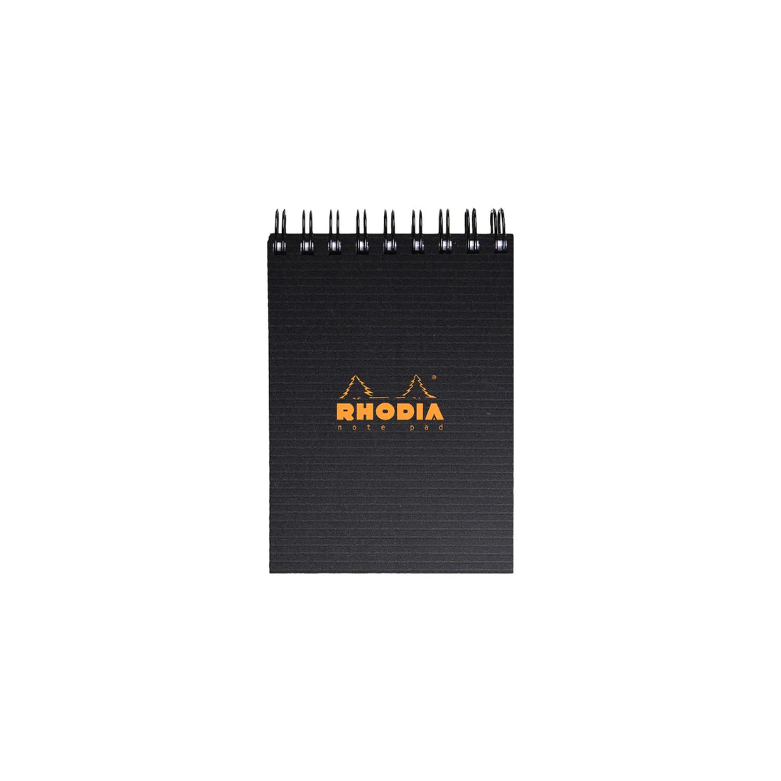 RHODIA Spiral Notepad, Graph Ruled, 80gsm, 80/pages, Black, Assorted Sizes