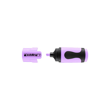Edding 7 Mini Pastel Highlighter, Assorted Colors, per piece
