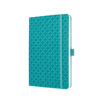 Sigel Notebook JOLIE A5, Hardcover, Lined, Aqua Turquoise