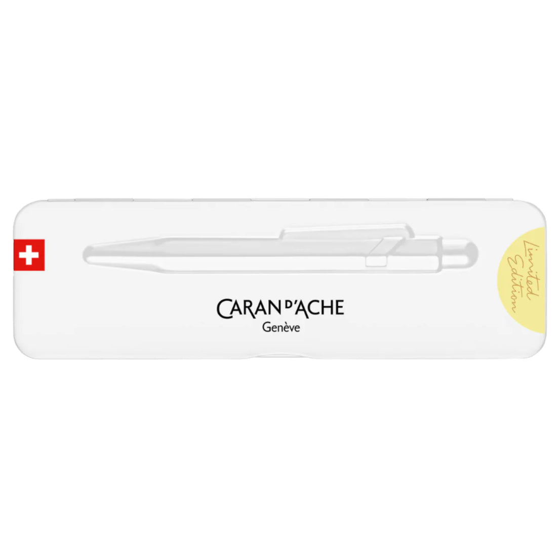 CARAN d'ACHE 849 Ballpoint Pen CLAIM YOUR STYLE, Icy Lemon - Limited Edition