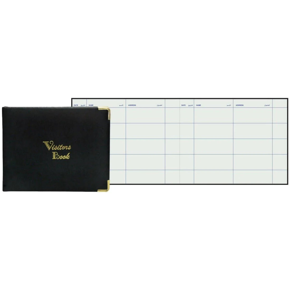 FIS Visitors Book, 200 x 250 mm, 120 Sheets, Black