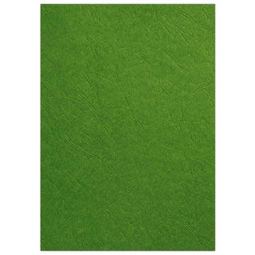 Deluxe A3 Embossed Leather Board Binding Cover, 100/pack, Green
