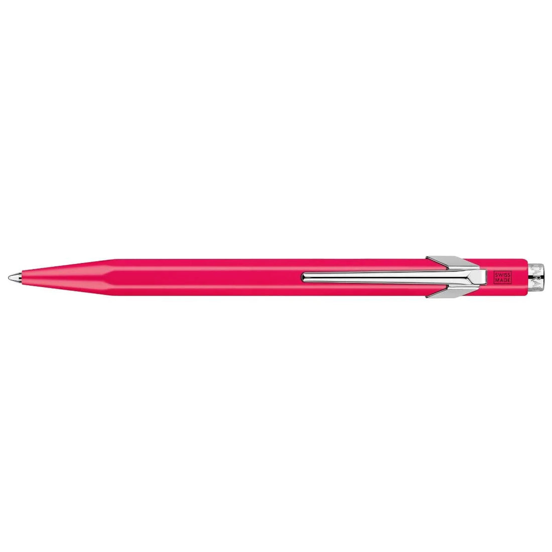 CARAN d'ACHE 849 Ballpoint Pen with Box, 0.25mm, Fluo Pink