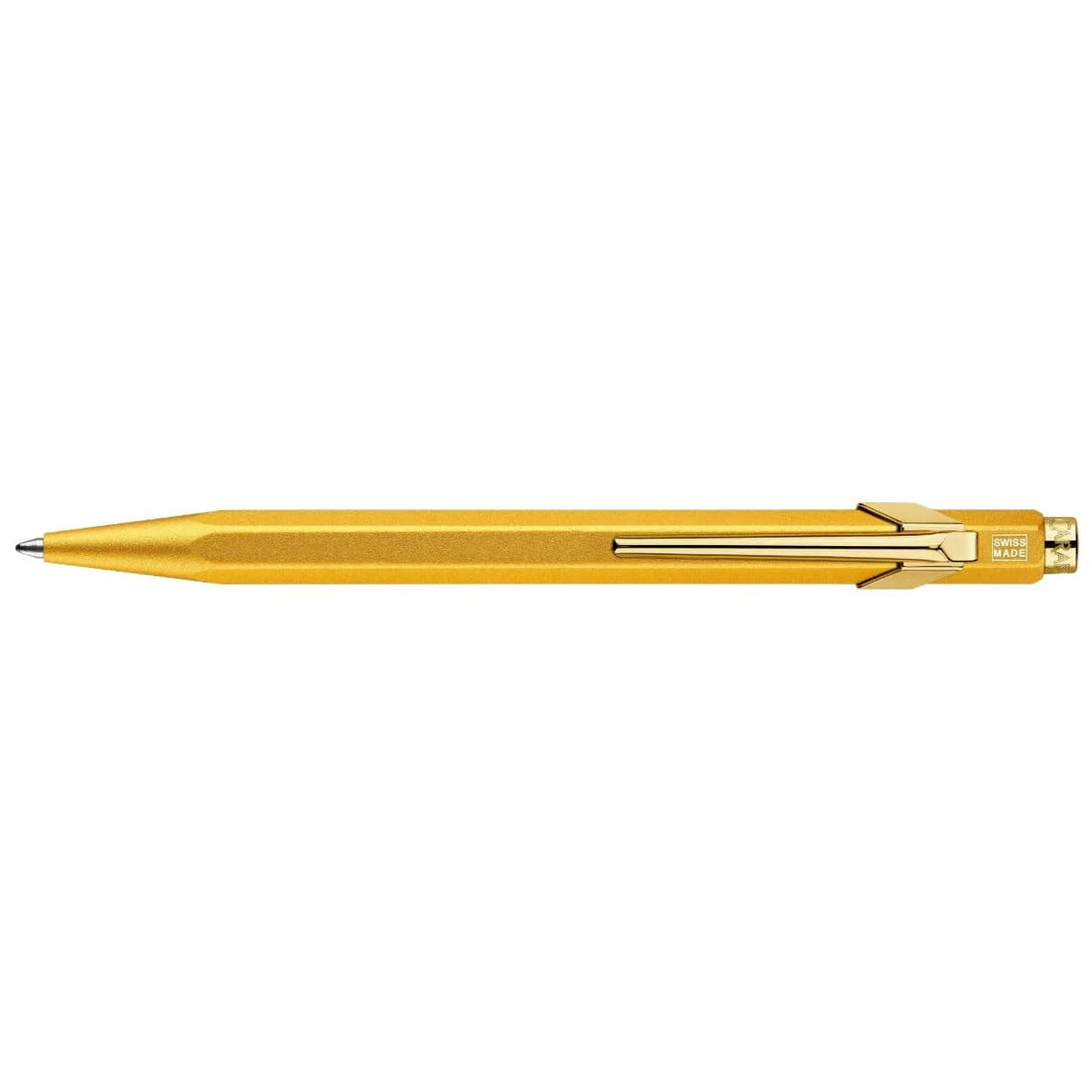 CARAN d'ACHE 849 Ballpoint Pen with Box, GOLDBAR 2012, 0.25mm, Gold