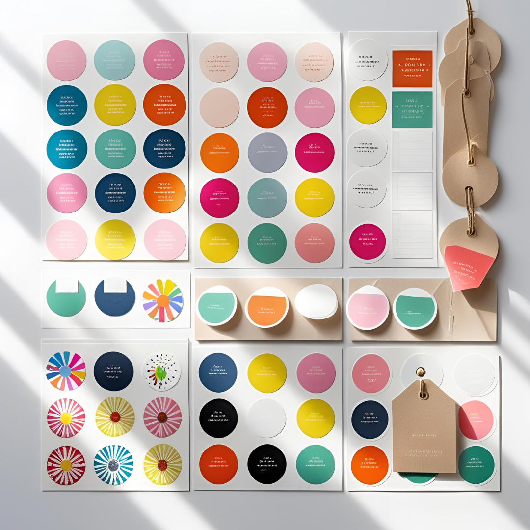 Stickers, Labels & Tags