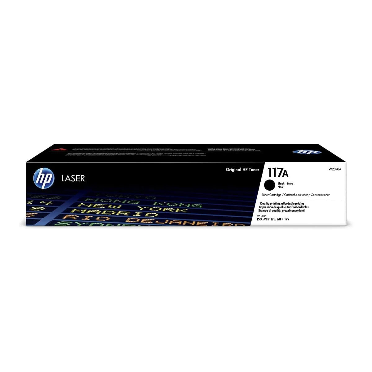 HP 117A Black Toner Cartridge - W2070A