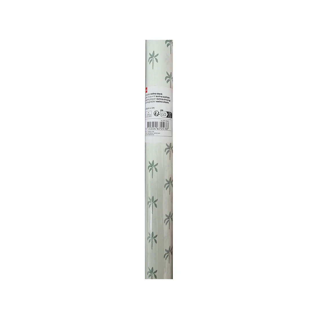 Gift Wrapping Kraft Paper, 50cm x 3m, Assorted Designs, per Roll