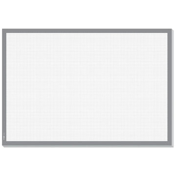 Sigel Paper Desk Pad CHECKED, 595 x 410 mm, 30sheets/pad, Grey