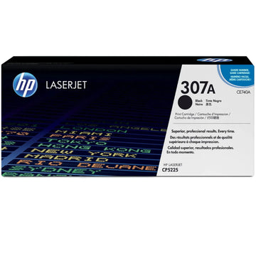HP 307A Black Toner Cartridge - CE740A