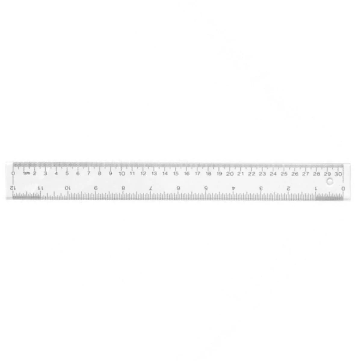 FIS Plastic Ruler 12inches / 30cm